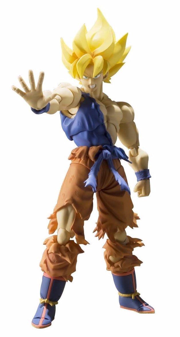 S.h.figuarts Dragon Ball Z Super Saiyan Son Gokou Awakening Ver Bandai Japan- Japan Figure Store - #1 Bring To You The Best Japanese Goods