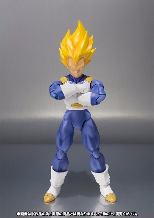 S.h.figuarts Dragon Ball Z Super Saiyan Vegeta Premium Color Edition Bandai- Japan Figure Store - #1 Bring To You The Best Japanese Goods