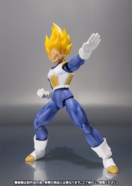 S.h.figuarts Dragon Ball Z Super Saiyan Vegeta Premium Color Edition Bandai- Japan Figure Store - #1 Bring To You The Best Japanese Goods