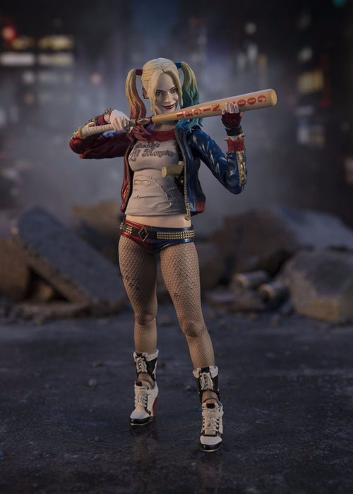 S.h.figuarts Harley Quinn Suicide Squad Action Figure Bandai F/s- Japan Figure Store - #1 Bring To You The Best Japanese Goods