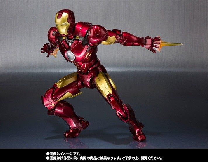 S.h.figuarts Iron Man Mark 4 Mk-4 Iv Action Figure Bandai- Japan Figure Store - #1 Bring To You The Best Japanese Goods