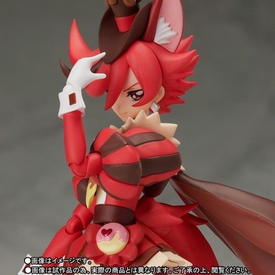 S.h.figuarts Kirakira Precure A La Mode Cure Chocolat Action Figure Bandai- Japan Figure Store - #1 Bring To You The Best Japanese Goods
