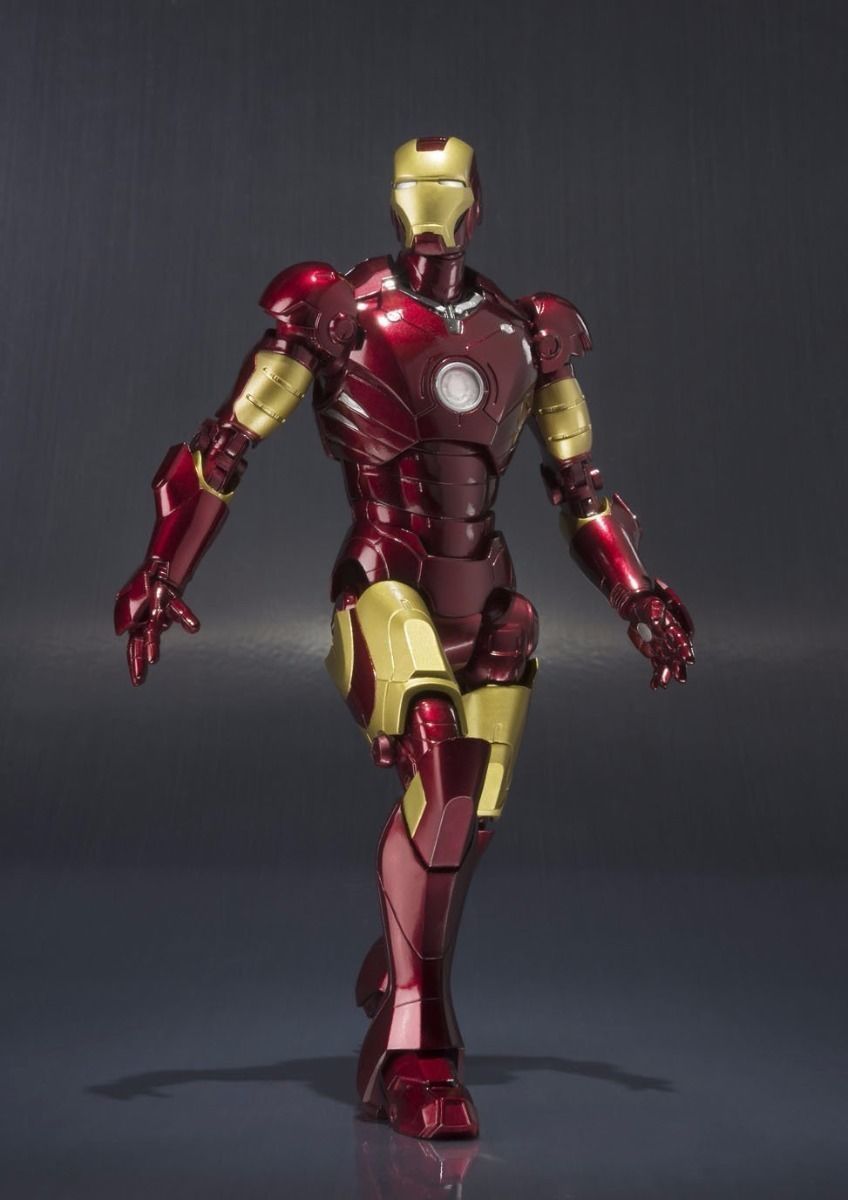 S.h.figuarts Marvel Iron Man Mark 3 Iii Action Figure Bandai F/s- Japan Figure Store - #1 Bring To You The Best Japanese Goods