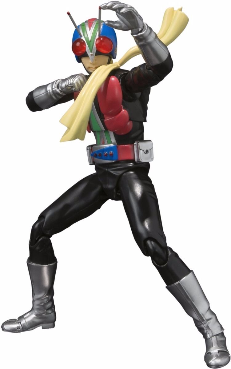 S.h.figuarts Masked Kamen Rider V3 Riderman Action Figure Bandai- Japan Figure Store - #1 Bring To You The Best Japanese Goods