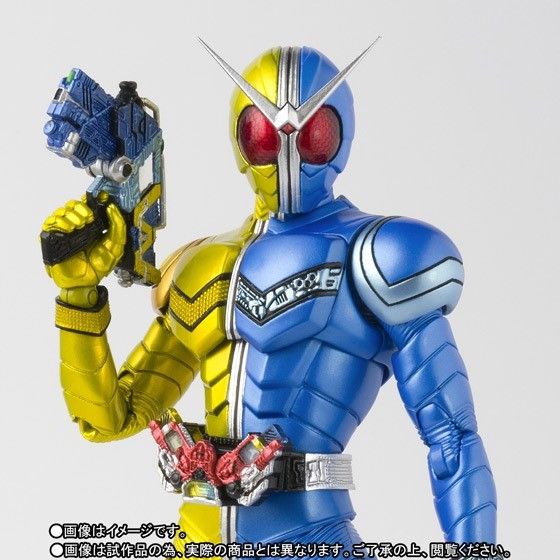 S.h.figuarts Masked Kamen Rider W Lunatrigger Shinkocchou Seihou Figure Bandai- Japan Figure Store - #1 Bring To You The Best Japanese Goods