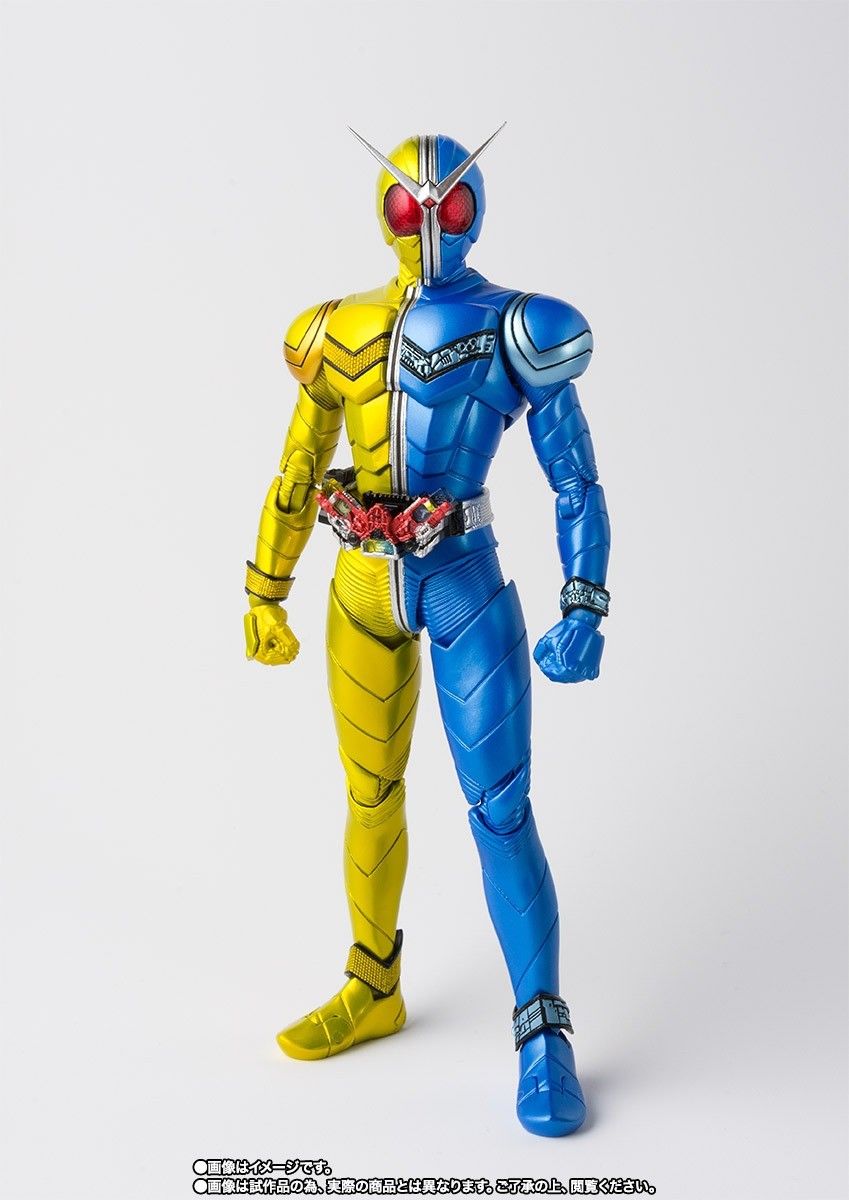 S.h.figuarts Masked Kamen Rider W Lunatrigger Shinkocchou Seihou Figure Bandai- Japan Figure Store - #1 Bring To You The Best Japanese Goods