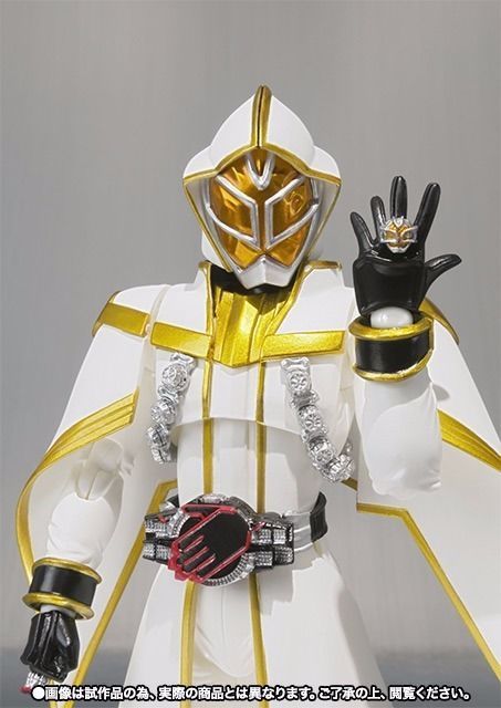 S.h.figuarts Masked Kamen Rider White Wizard Action Figure Bandai- Japan Figure Store - #1 Bring To You The Best Japanese Goods