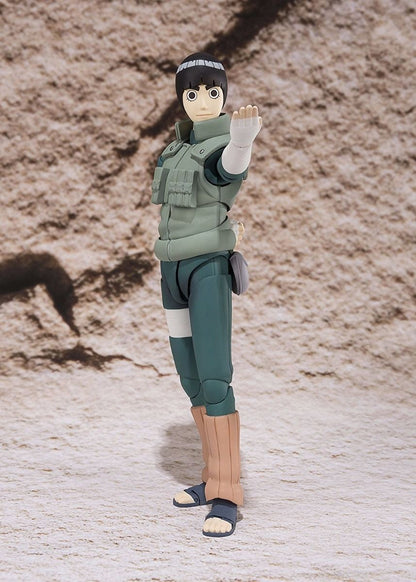 S.h.figuarts Naruto Shippuden Rock Lee Action Figure Bandai F/s- Japan Figure Store - #1 Bring To You The Best Japanese Goods