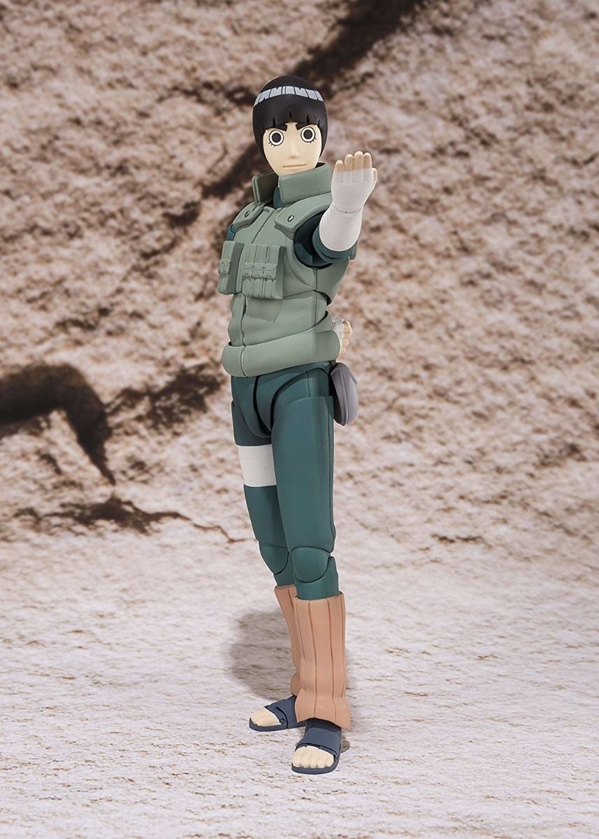 S.h.figuarts Naruto Shippuden Rock Lee Action Figure Bandai F/s- Japan Figure Store - #1 Bring To You The Best Japanese Goods