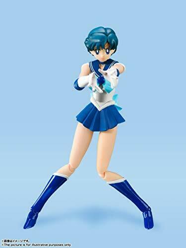 S.h.figuarts Sailor Mercury -animation Color Edition- Figure- Japan Figure Store - #1 Bring To You The Best Japanese Goods