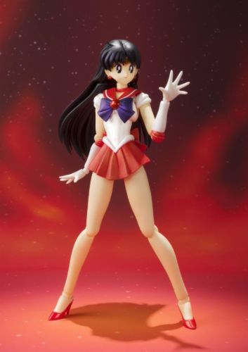 S.h.figuarts Sailor Moon Sailor Mars Action Figure Bandai Tamashii Nations- Japan Figure Store - #1 Bring To You The Best Japanese Goods
