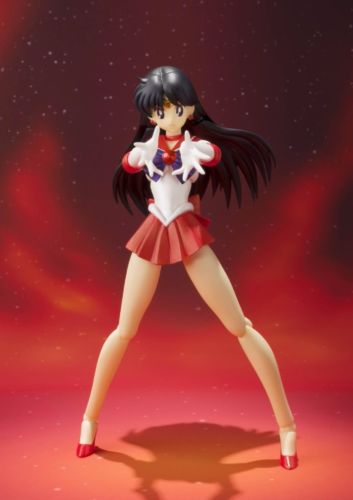 S.h.figuarts Sailor Moon Sailor Mars Action Figure Bandai Tamashii Nations- Japan Figure Store - #1 Bring To You The Best Japanese Goods