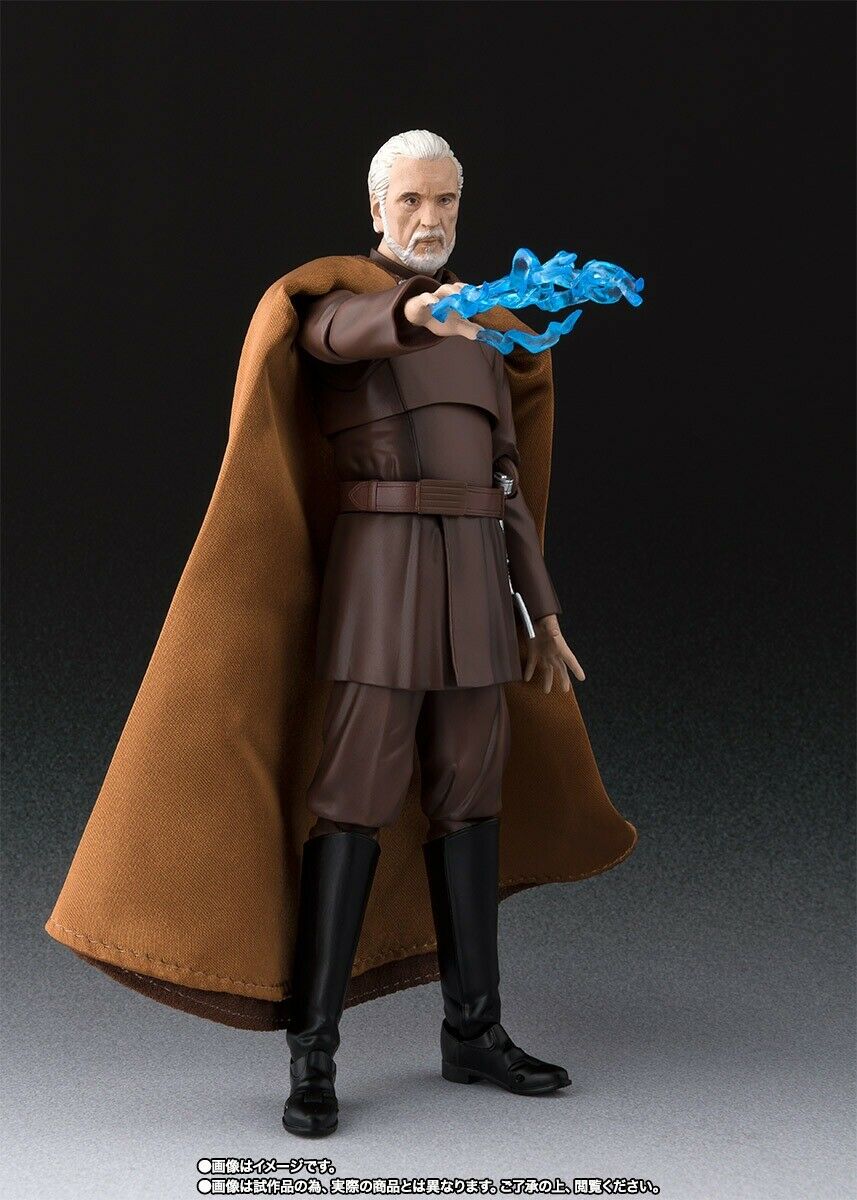S.h.figuarts Star Wars Revenge Of The Sith Count Dooku Action Figure Bandai- Japan Figure Store - #1 Bring To You The Best Japanese Goods