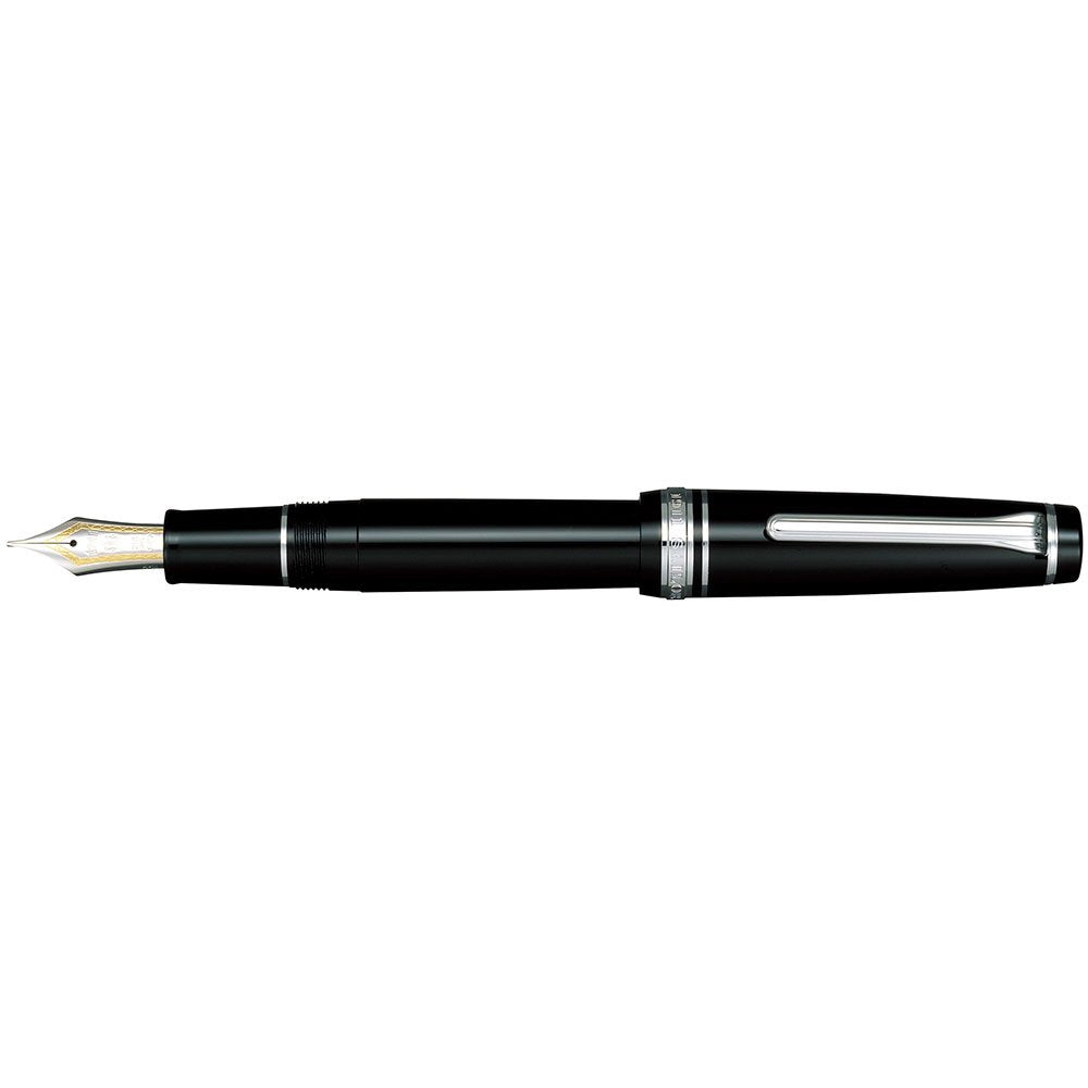 SAILOR - Professional Gear Silver Fountain Pen Black Z 11-2037-720- Japan Figure Store - #1 Bring To You The Best Japanese Goods