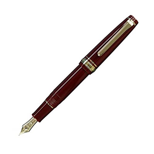 SAILOR Professional Gear Slim Mini Gold Fp Maroon Z 11-1303-732- Japan Figure Store - #1 Bring To You The Best Japanese Goods