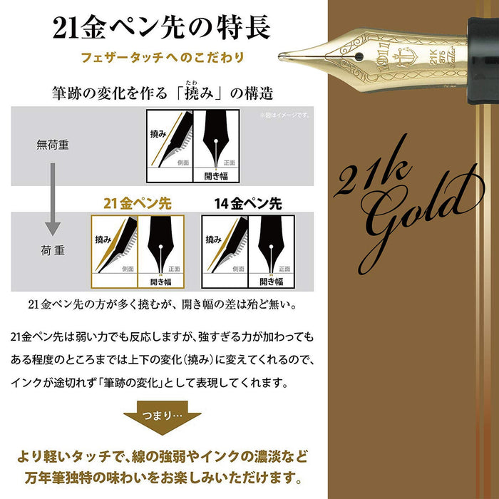 SAILOR Profit Standard 1911 S 21K Fountain Pen Black Ef 11-1521-120- Japan Figure Store - #1 Bring To You The Best Japanese Goods