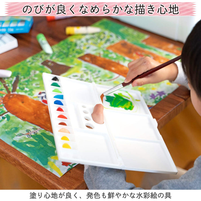 Sakura Crepas Japan Paint Matte Watercolor 24 Color Tube Set Mw24Pe- Japan Figure Store - #1 Bring To You The Best Japanese Goods