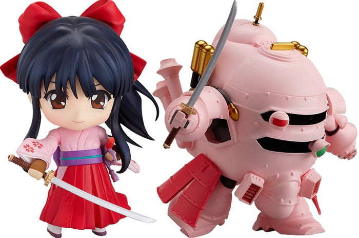 Good Smile Company Sakura Wars Nendoroid Set - Sakura Shinguji & Kobu Movable Figure (Non-Scale ABS & PVC Painted)- Japan Figure Store - #1 Bring To You The Best Japanese Goods