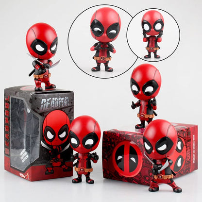 Samurai Deadpool Marvel Kidely PVC Toy Statue Doll Model Capsule Figure Collectible- Japan Figure Store - #1 Bring To You The Best Japanese Goods