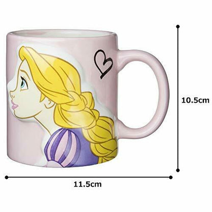 San Art Disney "tangled" Rapunzel And Flynn Ryder Kiss Pair Mug 300ml- Japan Figure Store - #1 Bring To You The Best Japanese Goods