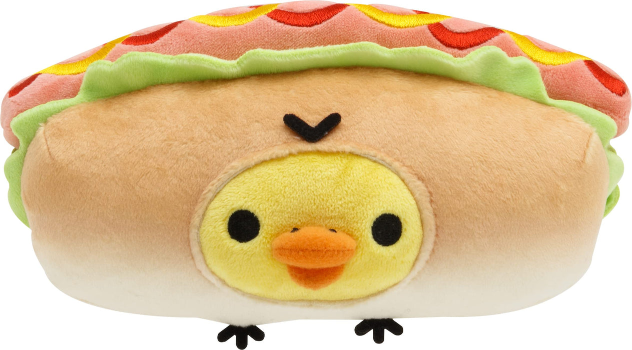 San-X Collect Stuffed Hot Dog (Kiiroitori) Mf90601- Japan Figure Store - #1 Bring To You The Best Japanese Goods
