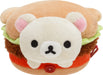 San-X Hamburger Stuffed Toy Set (Rilakkuma, Korilakkuma, Chai Roikoguma) Mf90801- Japan Figure Store - #1 Bring To You The Best Japanese Goods