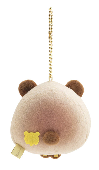 SAN-X Rilakkuma Keychain Plush Grilled Onigiri- Japan Figure Store - #1 Bring To You The Best Japanese Goods