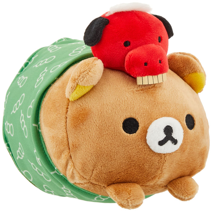 San-X Rilakkuma Celebration Soft Plush Toy Medium MF34101- Japan Figure Store - #1 Bring To You The Best Japanese Goods