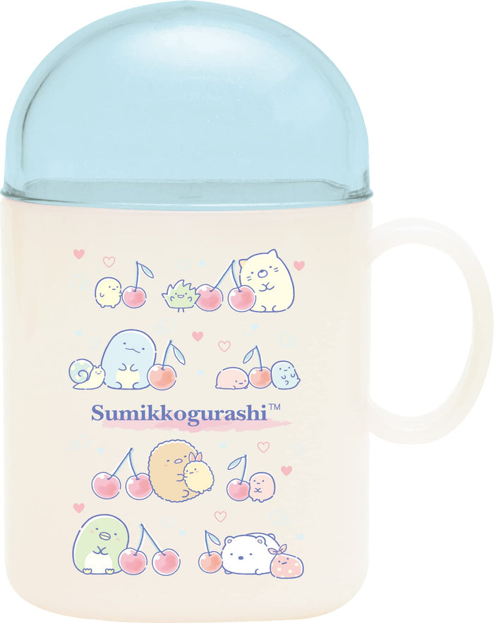 San-X Rilakkuma Character 2-Piece Toothbrush Set - Cherry- Japan Figure Store - #1 Bring To You The Best Japanese Goods