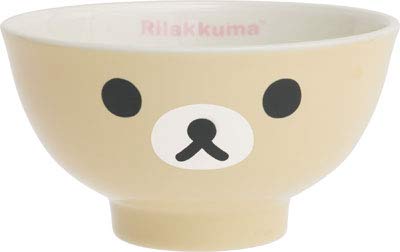 San-X Rilakkuma Happy Life Korilakkuma Chawan - Best Quality Tk03701- Japan Figure Store - #1 Bring To You The Best Japanese Goods
