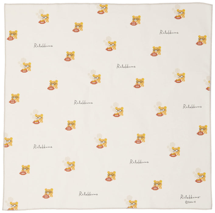 San-X Rilakkuma Light Brown Lunch Napkin Eco-friendly CH43601- Japan Figure Store - #1 Bring To You The Best Japanese Goods