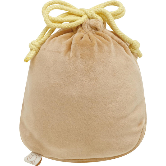 San-X Rilakkuma Pom Poko Drawstring Bag Kyomgurumi Series Ca44901- Japan Figure Store - #1 Bring To You The Best Japanese Goods