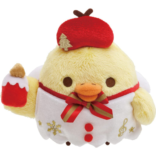 San-X Rilakkuma Kiiroitori Xmas Stuffed Toy MF73201- Japan Figure Store - #1 Bring To You The Best Japanese Goods