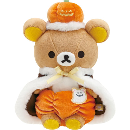 San-X Rilakkuma Magical Pumpkin Halloween Plush Pumpkin King MO15201- Japan Figure Store - #1 Bring To You The Best Japanese Goods
