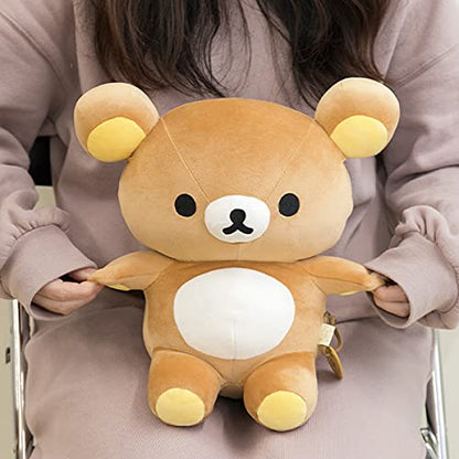 San-X Rilakkuma Plump Stuffed Toy Mf10201- Japan Figure Store - #1 Bring To You The Best Japanese Goods