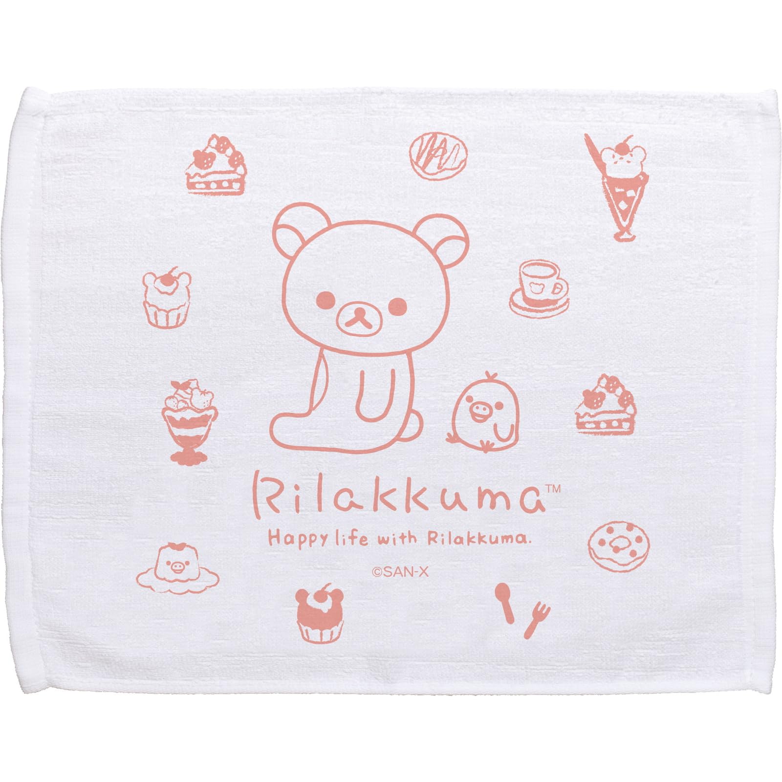 San-X Rilakkuma Premium Wet Towel Set - Compact and Hygienic CM45501- Japan Figure Store - #1 Bring To You The Best Japanese Goods