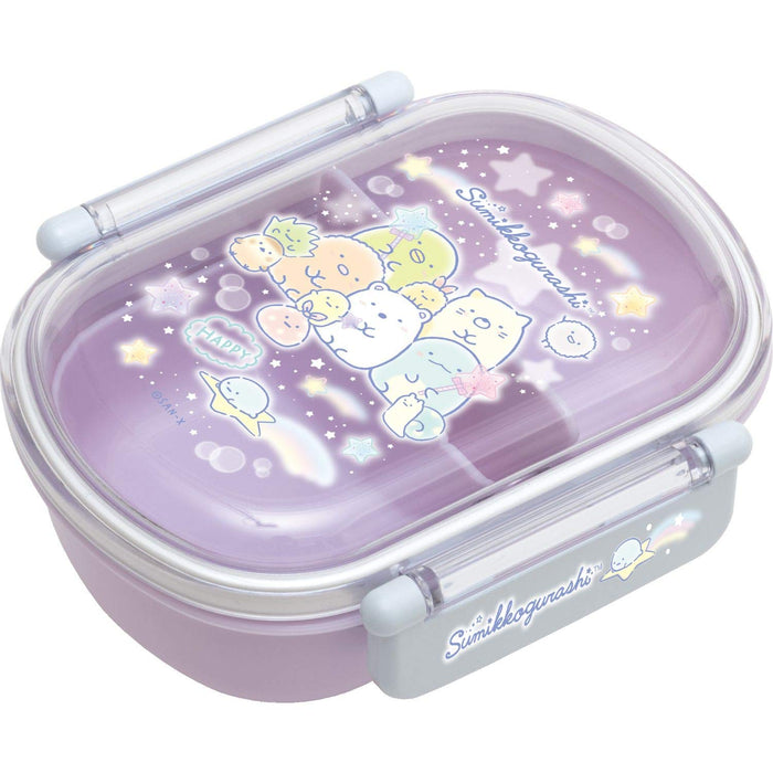 San-X Sumikko Gurashi Lunch Market Fluffy Tight Lunch Box Ka08802 Purple- Japan Figure Store - #1 Bring To You The Best Japanese Goods