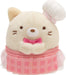 SAN-X Sumikko Gurashi Oshigoto-Gokko Series Hand Sized Plush Doll Set Cake And Neko Cake Shop- Japan Figure Store - #1 Bring To You The Best Japanese Goods