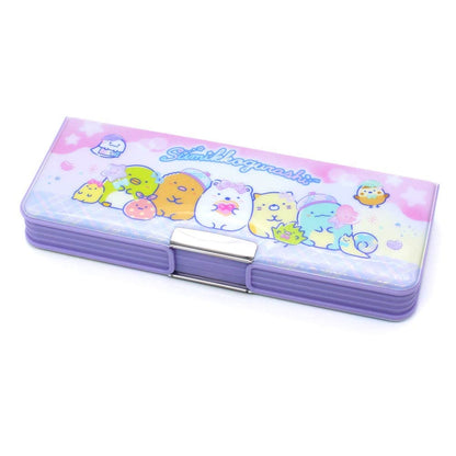 SAN-X Pen Case Sumikko Gurashi Happy School Purple- Japan Figure Store - #1 Bring To You The Best Japanese Goods