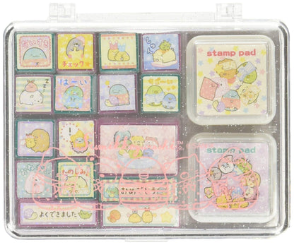 San-X Sumikko Gurashi Stamp Set Ft55701- Japan Figure Store - #1 Bring To You The Best Japanese Goods