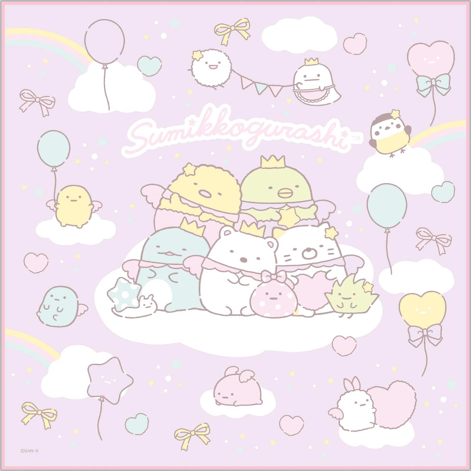 of title San-X Sumikkogurashi Lunch Napkin Ch44105- Japan Figure Store - #1 Bring To You The Best Japanese Goods