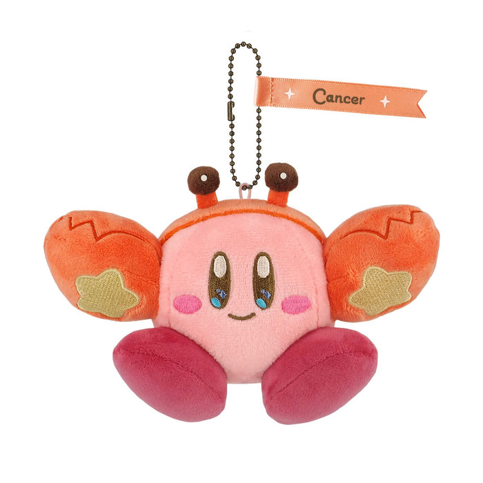 Sanei Boeki Kirby Stars Cancer Horoscope Stuffed Mascot W17xD7.5xH10cm Ea-Hc04- Japan Figure Store - #1 Bring To You The Best Japanese Goods