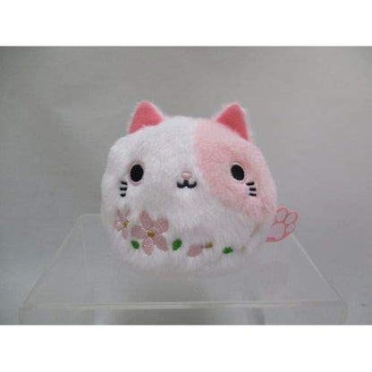 Sanei Boeki Plush Cat Dango Sakura W7.5xD6xH7cm Animal- Japan Figure Store - #1 Bring To You The Best Japanese Goods