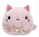 Sanei Boeki Plush Cat Dango Sakura W7.5xD6xH7cm- Japan Figure Store - #1 Bring To You The Best Japanese Goods