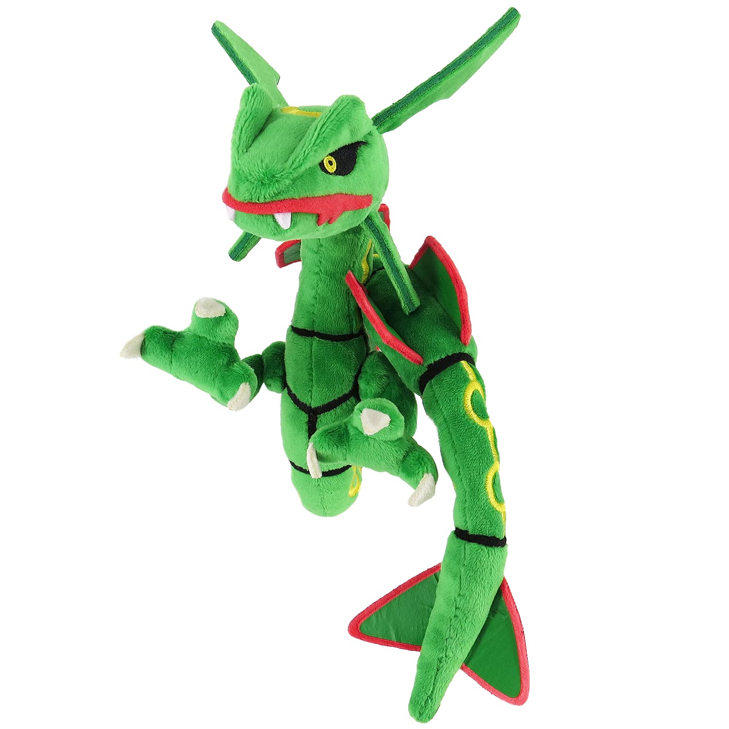 Sanei Boeki Japan Pokemon All Star Collection Rayquaza Plush Pp207 - W19 X D16 X H20Cm- Japan Figure Store - #1 Bring To You The Best Japanese Goods