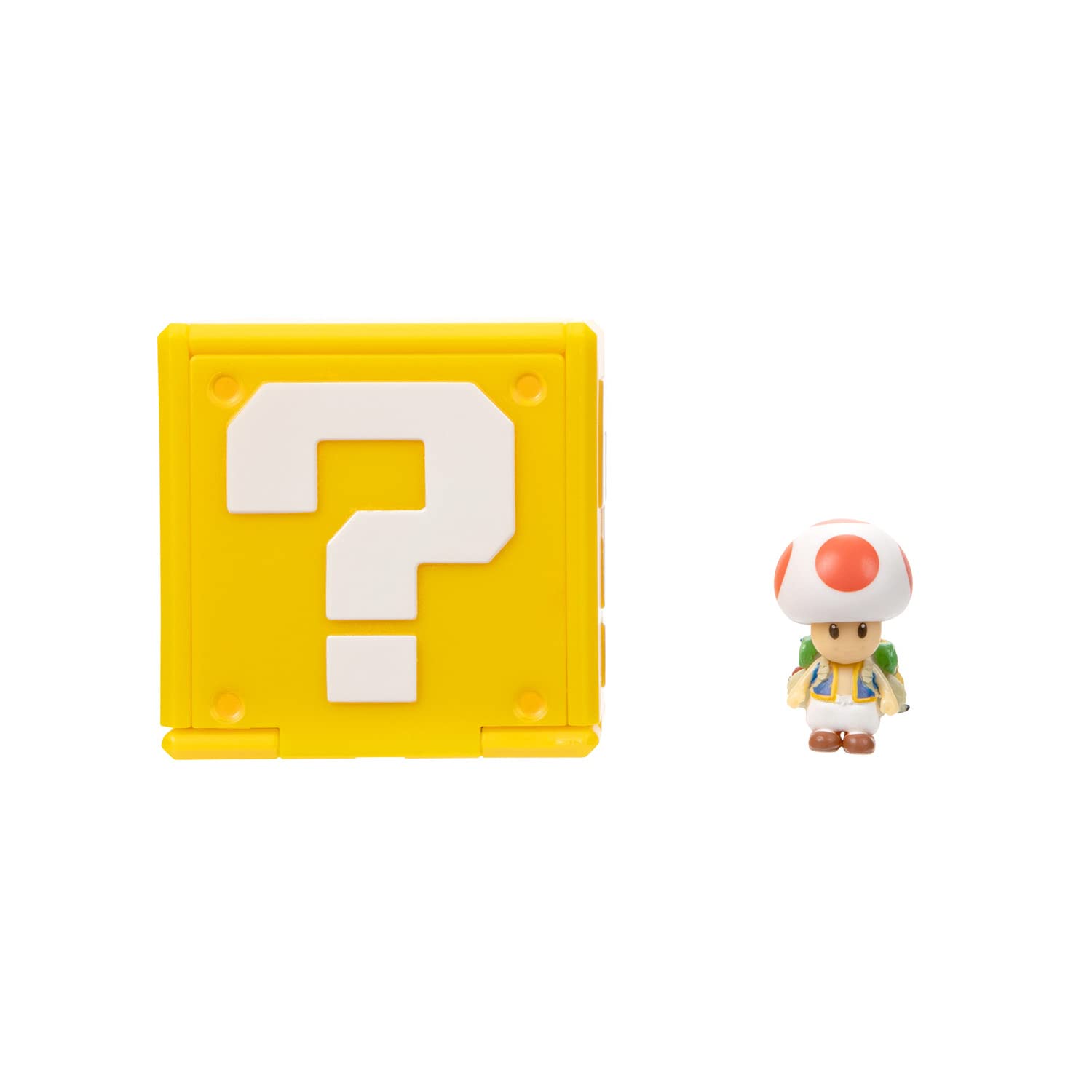 Sanei Boeki Japan Super Mario Movie Toad Minifigure 4.8Cm Tsm-09- Japan Figure Store - #1 Bring To You The Best Japanese Goods