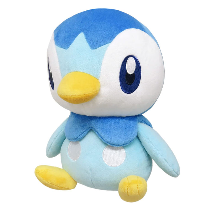 SAN-EI Pokemon All Star Collection Plush Doll Piplup M- Japan Figure Store - #1 Bring To You The Best Japanese Goods