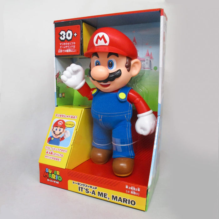 ISHIKAWA TOY Super Mario Talking Figure It'S-A Me, Mario- Japan Figure Store - #1 Bring To You The Best Japanese Goods
