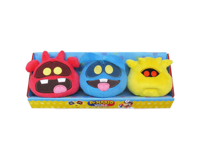 San-Ei Virus Plush Set S Dr. Mario- Japan Figure Store - #1 Bring To You The Best Japanese Goods