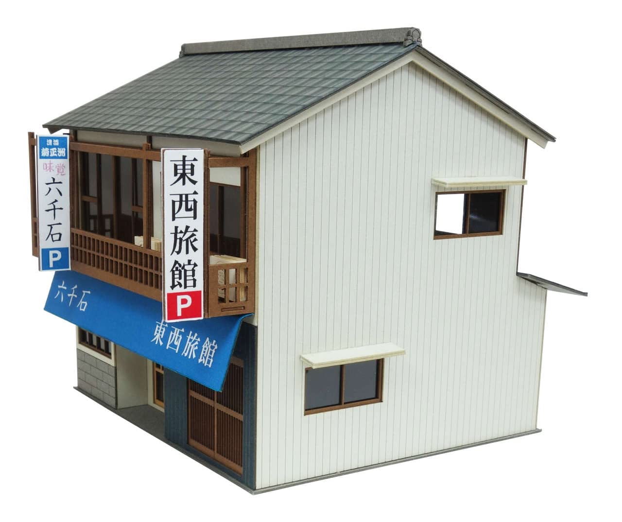 Sankei Scenery Series 1/80 Minshuku Paper Craft Mk05-60- Japan Figure Store - #1 Bring To You The Best Japanese Goods